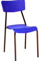 #2390 Plastic Stacking Chair